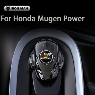 Mugen ฝาครอบปุ่มสตาร์ทเครื่องยนต์ แบบปุ่มกด สําหรับ Honda