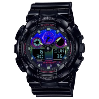 นาฬิกาผู้ชาย G-SHOCK รุ่น GA-100RGB-1A ซีรีส์ GA-100 จีช็อค