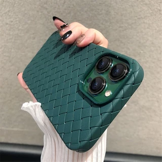 เคสโทรศัพท์มือถือหนังนิ่ม กันกระแทก ระบายอากาศ หรูหรา สําหรับ iPhone 15 14 13 12 11 Pro Max 14 15 Plus