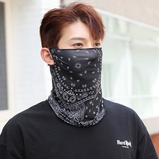 ผ้าเรยอน ป้องกันฝุ่น UV Bandana Head ผ้าพันคอหน้ารถจักรยานยนต์จักรยานตกปลากีฬาที่คาดผมมอเตอร์หน้ากากหน้ากากรถจักรยานยนต์หน้ากาก