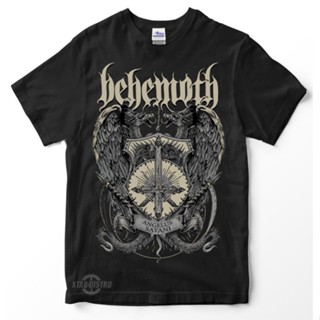 Behemoth ANGELUS SATANI เสื้อยืดพรีเมี่ยม พิมพ์ลาย behemoth black metal burzum dark throne mayhem สําหรับผู้ชาย