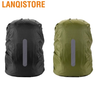 Lanqistore Backpack Rain Cover Waterproof Dirt Tear Resistant Light Weight High Visibility Reflective