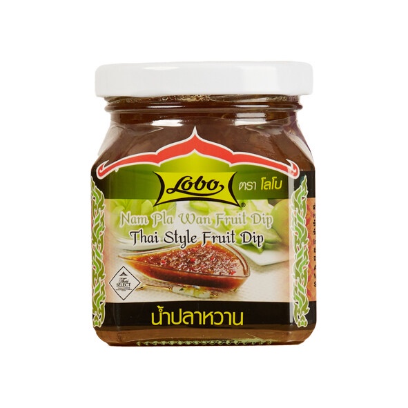 โลโบ น้ำปลาหวาน 290 กรัม Thai Style Fruit Dip 290 gram. ไม่ใช้ผงชูรส และวัตถุกันเสีย