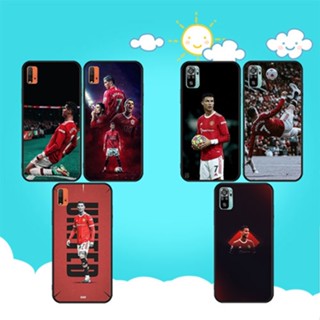 เคสโทรศัพท์มือถือแบบนิ่ม ลาย Ronaldo สีดํา สําหรับ Xiaomi Mi 9T Mi 9T Pro Mi 10T Mi 10T Pro Mi 11i Mi 11 Mi CC9E