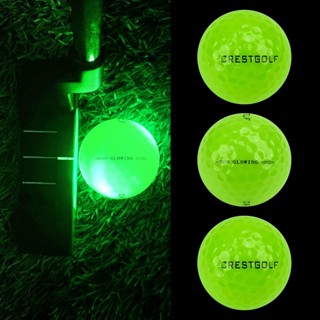 ใหม่ CRESTGOLF ลูกกอล์ฟ Led 4 ดวง พร้อมไฟ 4 ดวง ความแข็งแรงสูง สําหรับฝึกตีกอล์ฟ 2023