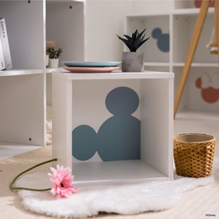 Koncept furniture กล่องโล่ง Disney รุ่น MICKEY สีขาว (35X30X35 ซม.)