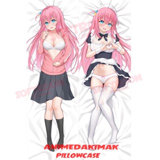 Bocchi the Rock! Gotou Hitori Dakimakura ปลอกหมอนอิงโซฟา แบบนิ่ม ลายอนิเมะญี่ปุ่น Otaku ขนาด 50x160 ซม. DK4097