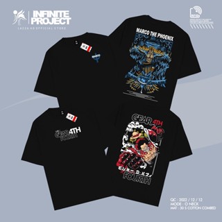 【HOT】เสื้อยืด พิมพ์ลาย ONE PIECE วันพีช LUFFY GEAR 4TH FOURTH MARCO THE PHOENIX Distro สําหรับผู้ชาย