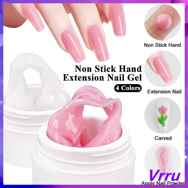 เจลต่อเล็บ อะคริลิค ไม่เหนียวติด Poly gel 15 มล. สําหรับต่อเล็บเจล แกะสลักเล็บ
