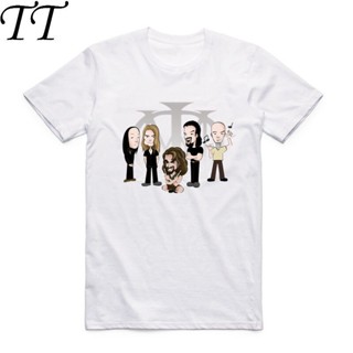 Womens White T-Shirt 2019 Mannen En Vrouwen Print Dream Theater Rock Band Mode Hip Hop O-hals Korte Mouw Zomer Sa_04