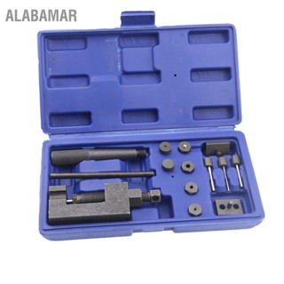 ALABAMAR รถจักรยานยนต์ Chain Breaker ดับสนิมเหล็กคาร์บอนความแข็งสูง Tool Kit สำหรับรถจักรยานยนต์