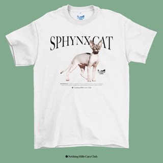 เสื้อยืดลาย SPHYNXCAT (สฟิงซ์)Classic Cotton Unisex by 【Nothing Hills】_02