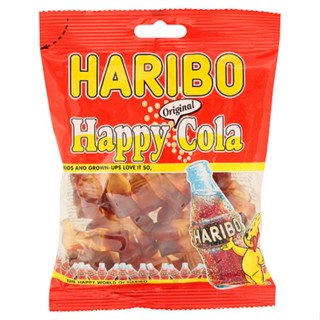 ฮาริโบ้แฮ็บปี้โคล่า HAPPY 160 กรัมHARIBOCOLA 160 G.