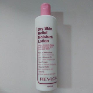 revlon dry skin relief moisture lotion 500 ml.