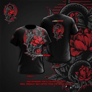 เสื้อยืด พิมพ์ลาย SNAKEPRINT SUBLIMATION LUBOK MERAH แฟชั่นยอดนิยม