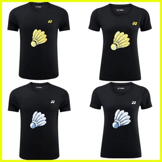 ใหม่ YONEX เสื้อแบดมินตัน แขนสั้น ระบายอากาศ แบบแห้งเร็ว เหมาะกับฤดูร้อน สําหรับผู้ชาย และผู้หญิง 2023