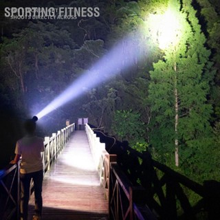 Sporting Fitness LED Headlamp 15800W Superbright Intelligent Induction ไฟฉายกลางแจ้งแบบชาร์จไฟได้สำหรับตกปลากลางคืน