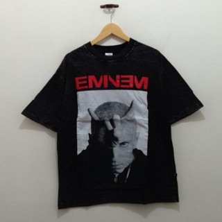 เสื้อยืดแขนสั้น พิมพ์ลาย Eminem RAP DEVILS DYE OVERSIZE_03