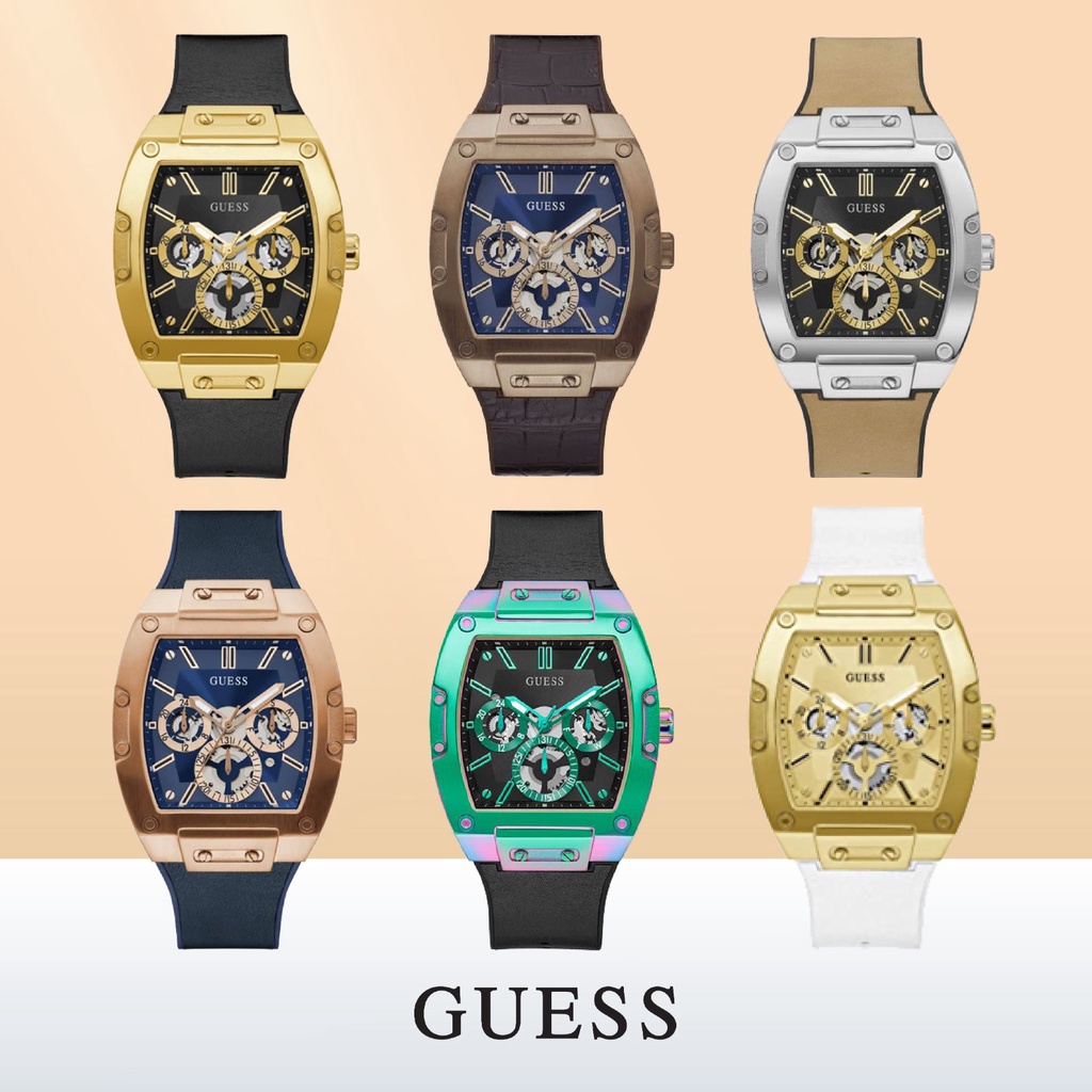 Guess นาฬิกาข้อมือผู้ชาย ผู้หญิง รุ่น GW0202G1 GW0202G2  GW0202G3 นาฬิกาแบรนด์เนม Guess ของแท้ พร้อม