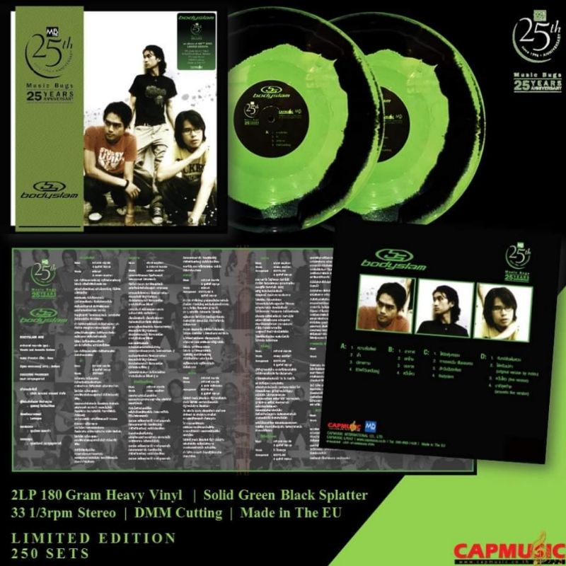 ■มือ1 BODYSLAM25th Anniversary Music Bugs Vinyl