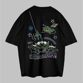 Vaba Oversized Toy Story Pizza Planet Tshirt | Unisex Tee Streetwear T-Shirt_05