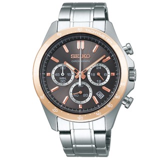 Seiko Selection นาฬิกาข้อมือโครโนกราฟ สําหรับผู้ชาย Sbtr026