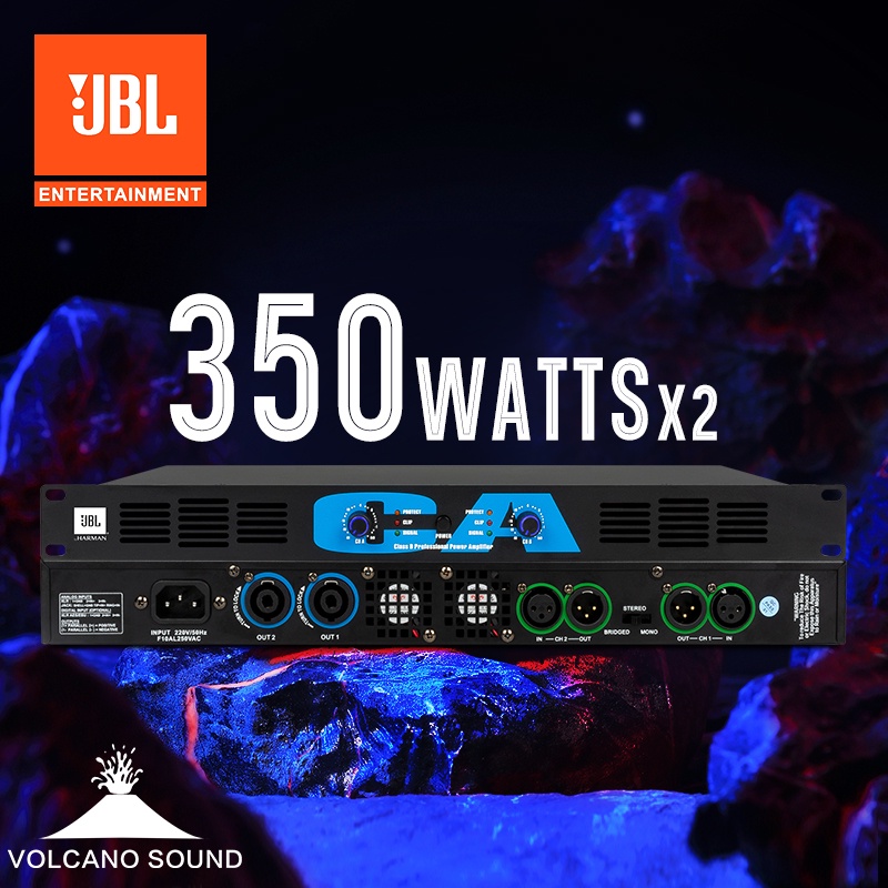 CA เครื่องขยายเสียง เพาเวอร์แอมป์กลางแจ้ง 350Wx2 power amp เสถียรภาพสูง พาวเวอร์แอมป์กลางแจ้ง อุ่นเครื่องป้องกันอย่างนุ่