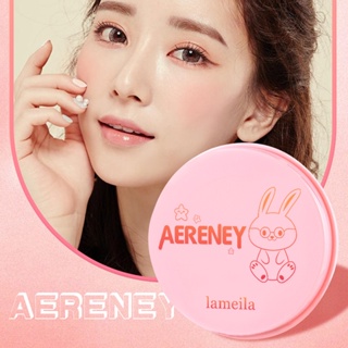 🎀 lameila แป้งพัฟกระต่าย น่ารักมาก คุมมัน กันน้ำ มีให้เลือก 3 เฉดสี💗📌สินค้าพร้อมส่งจากไทย📌💖 NEW 🔥