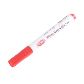 HOMEHAP  ปากกาไวท์บอร์ด หัวกลม รุ่น BM-003 สีแดง ปากกา