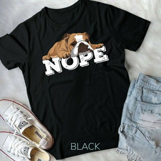 High Discount Tshirts Cool Nope Lazy English Bulldog Dog Lover Gift T-Shirt_04