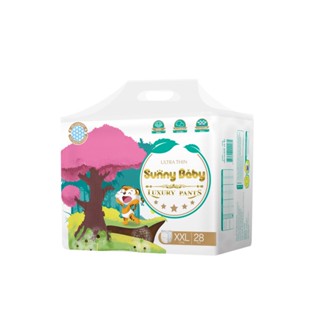 ซันนี่เบบี้ผ้าอ้อมลัคฌุริแพ้นท์ XXL 28SUNNY BABY DIAPER LUXURY PANTS XXL 28