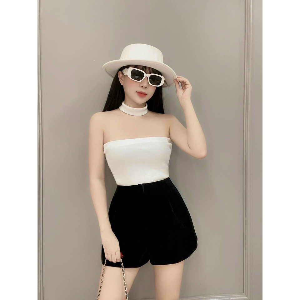 เสื้อเกาะอกมีสร้อยคอ รหัส31131