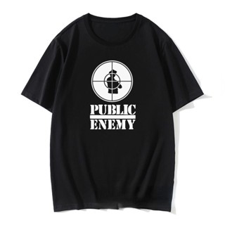 T เสื้อสำหรับชาย Public Enemy เสื้อยืดเพลงผู้ชายเสื้อยืด Rap Tees Top Tees ปกติผู้ชาย T ปกติ PrevalentS-5XL