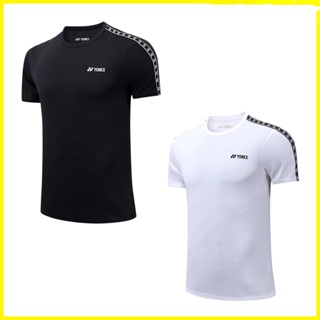 ใหม่ YONEX ชุดกีฬา เสื้อยืด แขนสั้น ซับเหงื่อ แบบแห้งเร็ว เห…