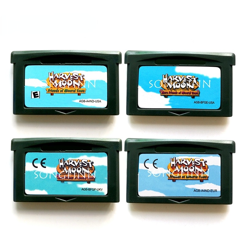 Harvest Moon Friends of Mineral Town Series การ์ดหน่วยความจํา อุปกรณ์เสริม สําหรับคอนโซลวิดีโอเกม 32