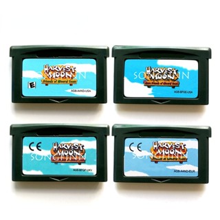 การ์ดหน่วยความจํา GBA Harvest Moon Friends of Mineral Town Series อุปกรณ์เสริม สําหรับคอนโซลวิดีโอเกม 32 Bit