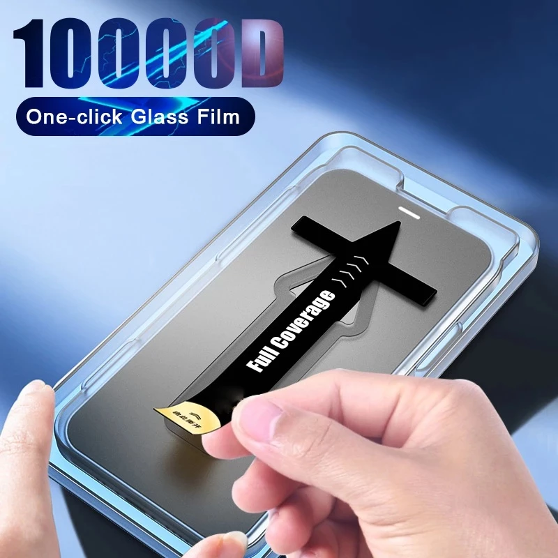 สําหรับ Xiaomi Redmi Note 15 14 13 12 11 10 9 8 7 Pro Plus 15 Pro+ 14S 12S 11S 10S 9S 15A 15C 14C 13C 12C 10C 9A 9C 9T A7 Pro A5 A4 A3X A3 Pro A1 A2 Plus A1+ A2+ Poco C61 C65 C71 C75 C85 คลิกเดียวติดตั้งคลุมทั้งหมดกระจกนิรภัยป้องกันหน้าจอ
