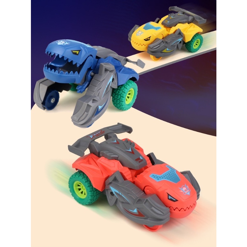 รถวิบากไดโนเสาร์ รถของเล่นแปลงร่าง สุดมันส์สำหรับเด็ก - รูปที่ 3