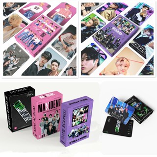 โปสการ์ด อัลบั้มรูปภาพ STRAY KIDS ODDINARY MAXIDENT THE SOUND MANIAC Lomo สําหรับเด็ก จํานวน 55 ชิ้น ต่อกล่อง