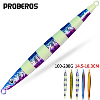 Proberos เหยื่อตกปลาโลหะ 100 กรัม - 200 กรัม 1 ชิ้น