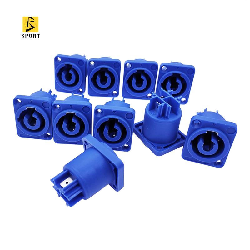 10PCS Powercon Connector 3 Pins 20A 250V Power ลําโพงแผงซ็อกเก็ตหญิงสําหรับ LED หน้าจอเวทีแสง