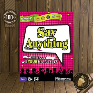 Say Anything บอร์ดเกมแท้ คู่มือภาษาอังกฤษ