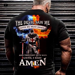 local The Devil Saw Me With My Head Down And Thought HeD Won Until Knights Templar T Shirt Tee Shirt unisex