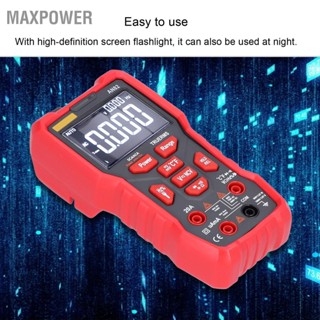 Maxpower AN82 มัลติมิเตอร์แบบดิจิตอลอัตโนมัติพร้อมเครื่องมือซ่อมแซมช่างไฟฟ้าแบบมัลติฟังก์ชั่น