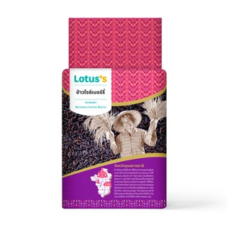 โลตัสข้าวไรซ์เบอร์รี่ RICE อุบล 1กก.LOTUSSBERRY UBON 1KG