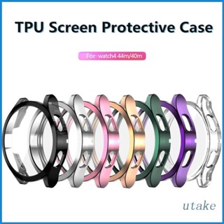 Utakee เคสนาฬิกาข้อมือ TPU สําหรับสมาร์ทวอทช์ 4 40 มม. 44 มม.