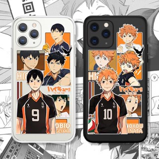 ไฮคิว!! เคสโทรศัพท์มือถือ ลาย Shoyo Hinata สําหรับ iPhone X Xr Xs max 11 12 14 pro max 7 8 plus Se 2020 8 plus 13 pro max