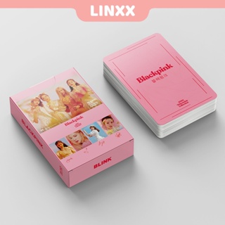 Linxx โปสการ์ดรูปโลโม่สีชมพู 54 ชิ้น 2021