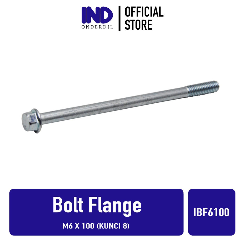 IND Flange-Cap M6x100-M 6 x 100-M6 6x100