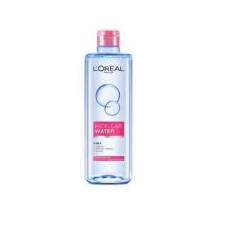 400 ลอรีอัล วอเตอร์ ไมเซลล่า มล.ผลิตภัณฑ์ดูแลผิวหน้าLOREAL MICELLAR WATER MOIST400ML